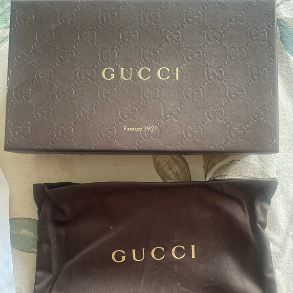 Gucci Wallet patent grey - Picture 4 of 12